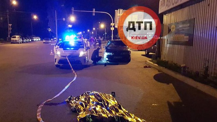 В Киеве водитель насмерть сбил человека на пешеходном переходе 