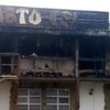 В Николаевской области дотла сгорело кафе (фото) 