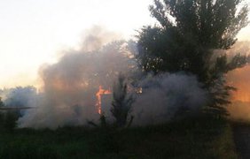 Война на Донбассе: боевики полчаса "палили" по Сартане (фото)