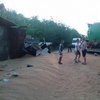 Под Николаевом трассу "укрыло" несколько тонн зерна (фото) 