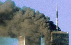 Теракт 09.11. Самое известное фото из тех, что сделаны 11 сентября 2001 года.