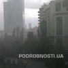 Непогода в Киеве: яркие фото дождя с грозой 