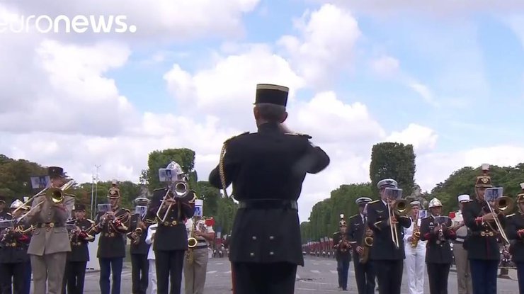 Военный духовой оркестр исполнил хит Daft Punk (видео)