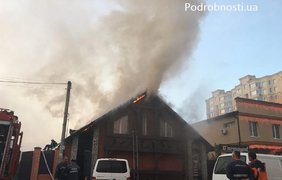 Пожар на Софиевской борщаговке