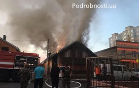 Пожар на Софиевской борщаговке
