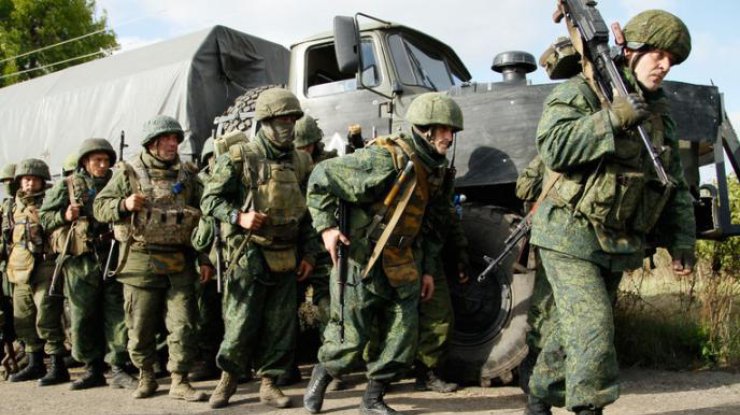 Пророссийские боевики на Донбассе