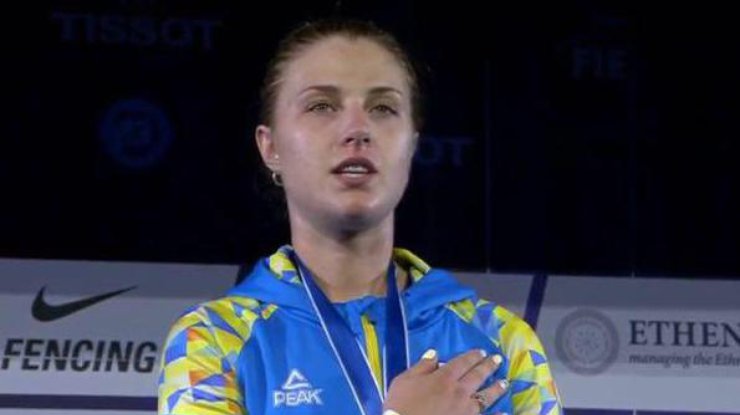 Украинская спортсменка Ольга Харлан / Фото: кадр из видео 