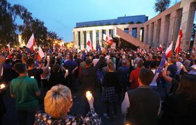 В Польше прошли многотысячные акции против судебной реформы