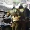 В центре Одессы взорвался автомобиль (видео)