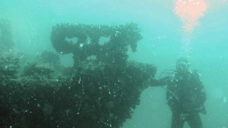 На дне Черного моря нашли затонувшее немецкое судно