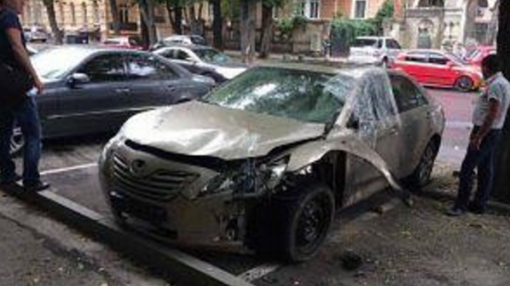 В центре Одессы взорвали иномарку экс- депутата