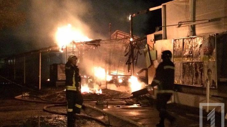 Пожар в ночном клубе Одессы 