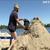 На березі Дніпра відбувся фестиваль скульптур з піска