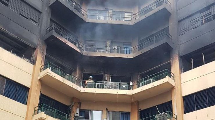 В Сальвадоре в результате пожара в здании Министерства финансов погибли люди 