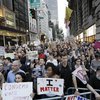 Протесты в Нью-Йорке: демонстранты призывают отреагировать на происшествие в Вирджинии