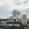 Пожар в Киеве: Шулявку окутал густой дым (фото) 