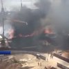 У Ростові-на-Дону палають житлові будинки (відео)