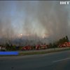 У Техасі лісові пожежі наблизилися до житлових будинків
