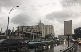 Движение в Киеве "парализовано"