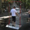 Аномальная жара: в центре Николаева отрыли бесплатный душ (фото)