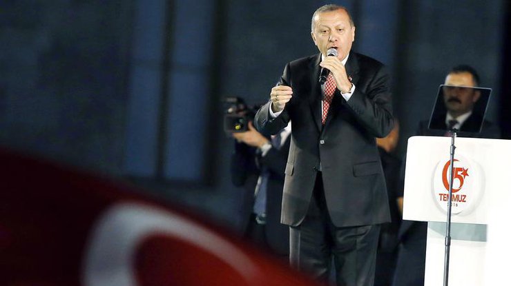 Президент Турции обвинил Германию в подстрекательстве терроризма