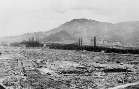 Последствия взрыва в Нагасаки