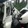 Жуткая авария в Харькове: столкнулись два микроавтобуса (фото) 