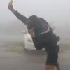 Ураган "Ирма": метеорологи вручную замерили скорость ветра (видео)