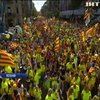 Каталонцы прошли маршем за независимость от Испании