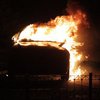 Двойной пожар: в Киеве сгорели Porshe и Mazda