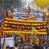 Более 700 каталонских мэров вышли на демонстрацию (видео)