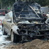 В Одессе посреди дороги загорелся автомобиль (видео)