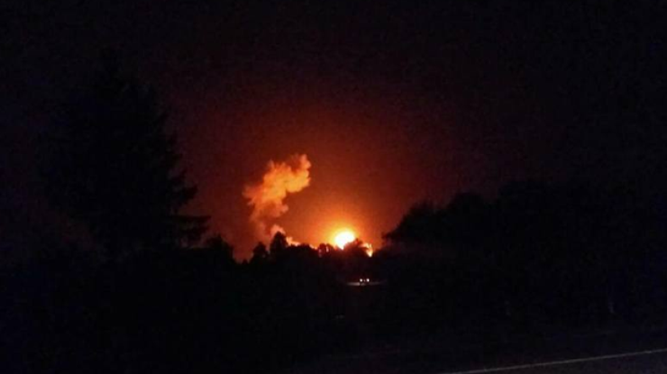 Взрыв в Калиновке: в обладминистрации рассказали об интенсивности взрывов 