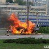 Ужасное ДТП в Киеве: автомобиль взорвался посреди дороги (фото) 