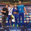 Чемпионат мира в Афинах: украинские борцы завоевали 5 медалей 