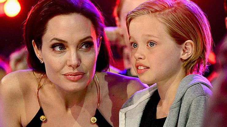 Анджелина Джоли и ее дочь Шайло