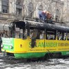В Одессе люди выпрыгивали из горящего трамвая, есть жертвы (фото, видео)