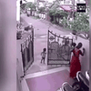 Мать хладнокровно отреагировала на сбитую машиной дочь (видео) 