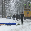Снегопад в Украине оставил Черкассы без воды