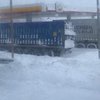 Снегопад в Украине: заблокирована Одесская трасса (фото, видео)