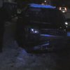Под Ривне пьяный водитель протаранил патрульную машину (фото)