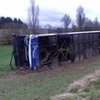 Во Франции автобус с 45 школьниками попал в ДТП