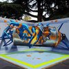 Невероятные 3D-граффити: как художник "оживляет" стены (фото)