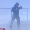 Ураган "Майкл": ведущий едва не погиб в прямом эфире (видео) 