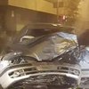 В Киева Mercedes на скорости 130 км/ч разбился всмятку (фото)