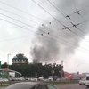 В Киеве загорелся отель (фото)  