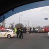 Киевляне перекрыли Харьковское шоссе: движение на улицах остановилось (фото) 