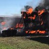 Во Флориде вертолет упал на жилые дома (фото)