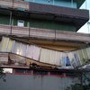 В Киеве обвалился балкон многоэтажки
