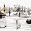 В Киеве выпал первый снег (фото)
